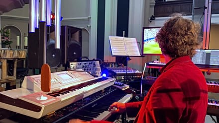 Un musicien berlinois transforme le match d'ouverture de l'Allemagne en spectacle musical