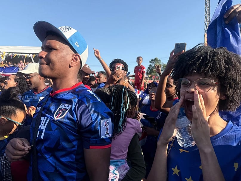 Cabo-verdianos acompanham estreia da seleção no Mundial 