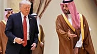 الرئيس الأمريكي دونالد ترامب مع ولي العهد السعودي الأمير محمد بن سلمان خلال قمة المجلس في الرياض، 14 مايو (أيار) 2025.
