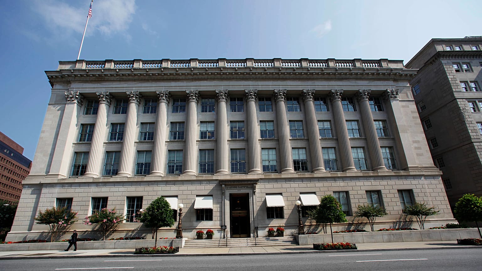 The United States Chamber of Commerce building in Washington.