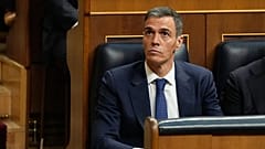 Spanish Prime Minister Pedro Sánchez at the Congress of Deputies in Madrid on Monday, 8 June 2026.