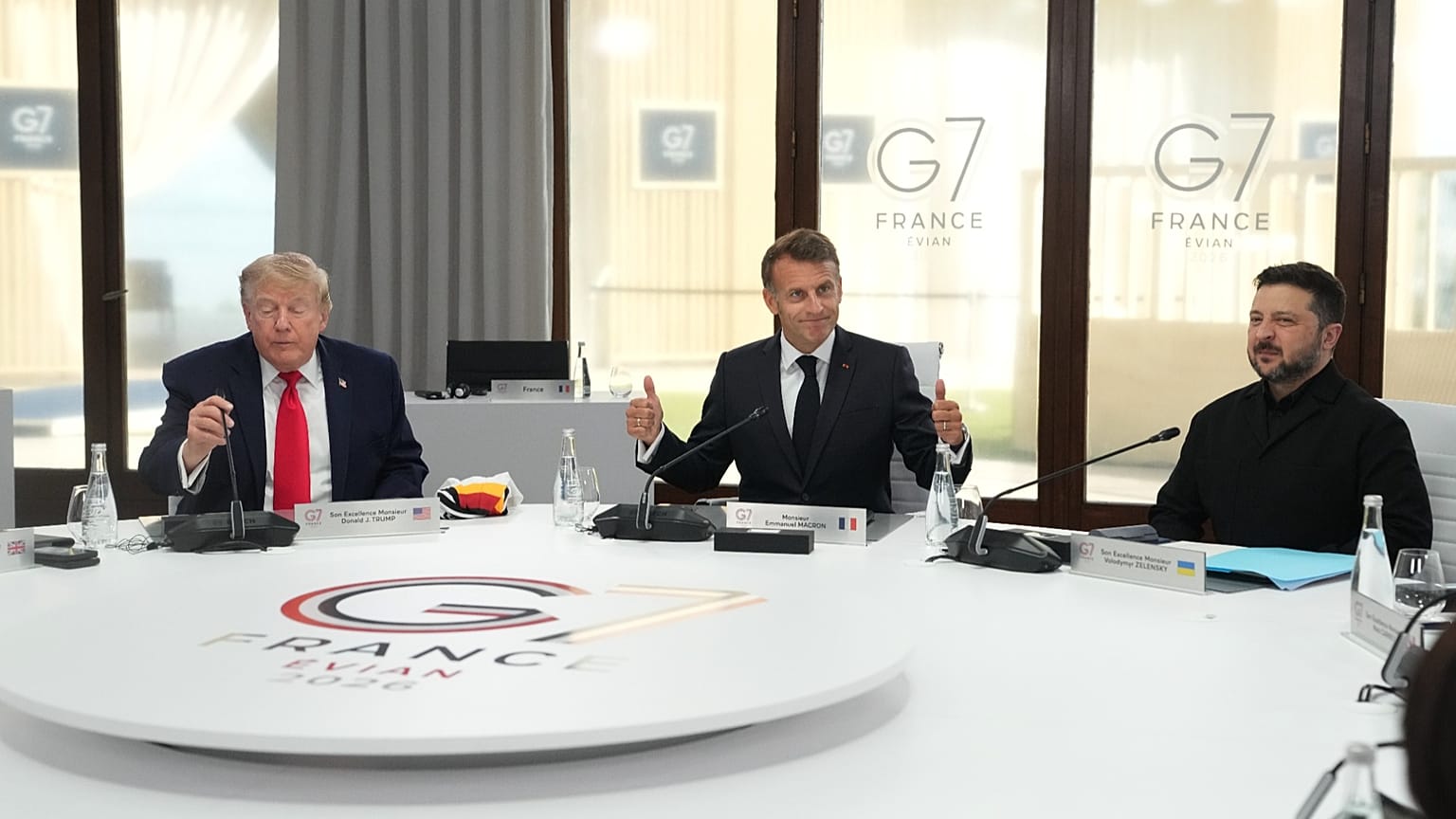 The G7 summit.