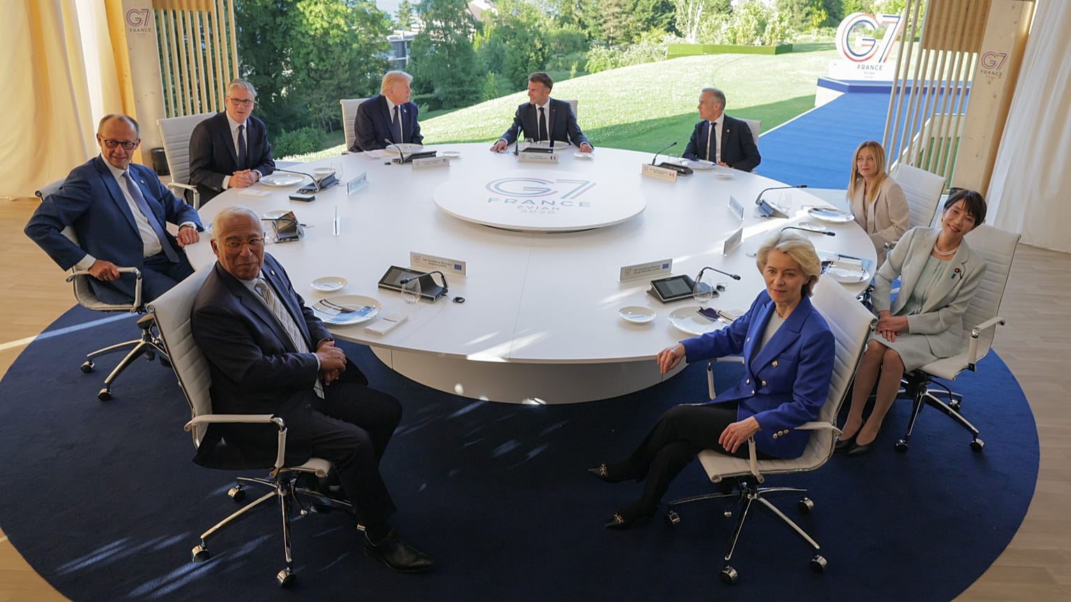 The G7 summit.