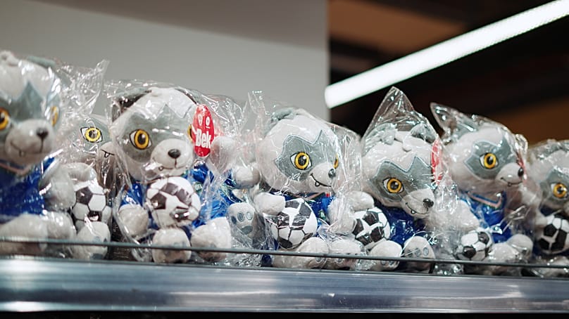 Uzbekistan national team mascots available in stores
