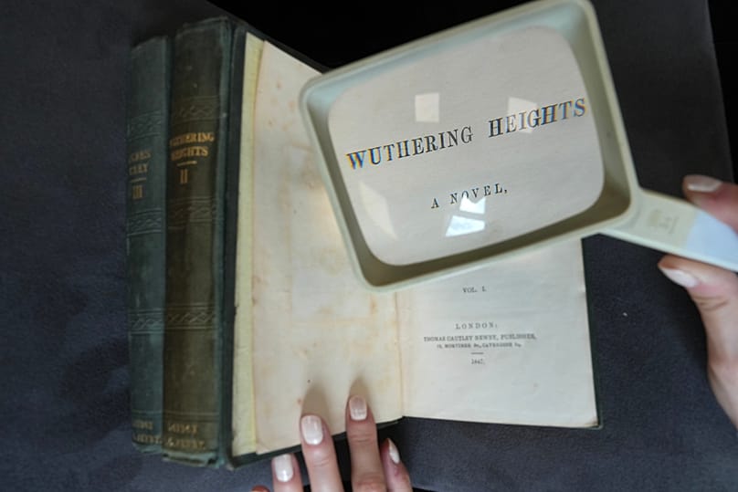 « Wuthering Heights » exposé en vue de sa vente chez Christie’s