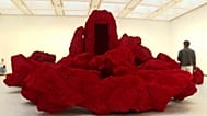Anish Kapoor hits out at capitalism and talks of Hockney at startling new exhibition launch