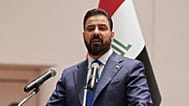 رئيس الوزراء العراقي المعين علي الزيدي يتحدث إلى المشرعين العراقيين قبل تقديم حكومته في بغداد، العراق، الخميس 14 مايو 2026. (مكتب الرئاسة العراقية عبر وكالة اسوشيتد برس)
