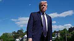 President Donald Trump heads to G7 meetings with Iran in focus