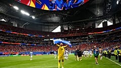 Il portiere di Capo Verde Vozinha festeggia 