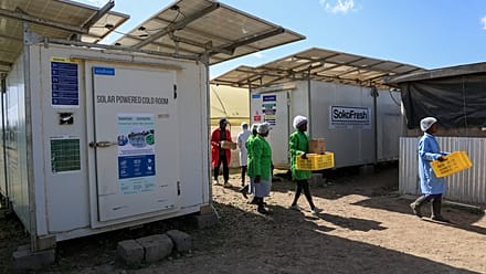 L'agriculture africaine au rythme du stockage frigorifié à énergie solaire