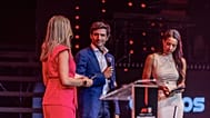 El piloto de Fórmula 1 Carlos Sainz, embajador de MADRING, en la presentación oficial. En Madrid, 16 de junio de 2026.