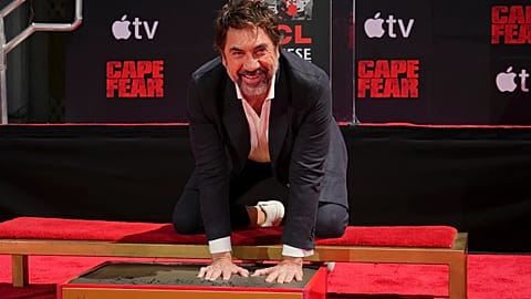 Javier Bardem was honoured at a hand and footprint ceremony on Tuesday 16 June 2026 at the TCL Chinese Theatre in Los Angeles.