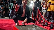 Во вторник Хавьера Бардема чествовали на церемонии отпечатков его рук и ног.