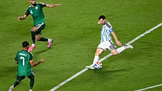 Messi egy mozdulatra a harmadik góljától az Algéria elleni mérkőzésen