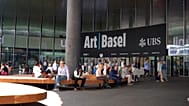 People outside the Unlimited gallery at Art Basel 2026