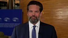 Le député européen autrichien Lukas Mandl, invité d'Europe Today.