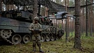 Ein Bundeswehrsoldat bei der Übung "Freedom Shield" in Litauen