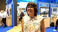 Эмили Сидикиан, генеральный директор Salesforce France, в беседе с Euronews Next на Vivatech в Париже.