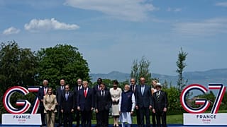 رهبران گروه ۷ در فرانسه