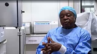 Veteran Congolese doctor still helping fight Ebola at 84
