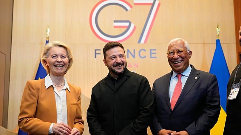 Ukraine was a central topic at the G7 summit.