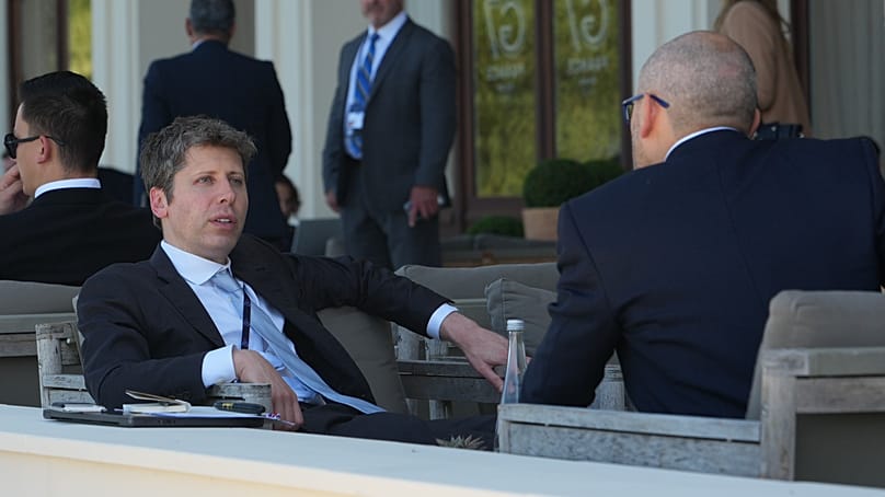 Sam Altman at the G7 summit.