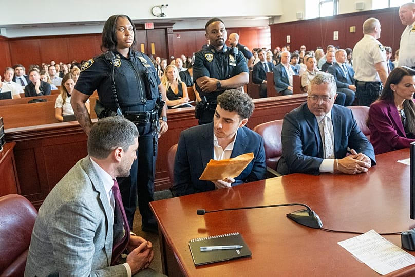 Luigi Mangione appears for a pre-trial hearing at Manhattan Criminal Court in New York, 17 June, 2026