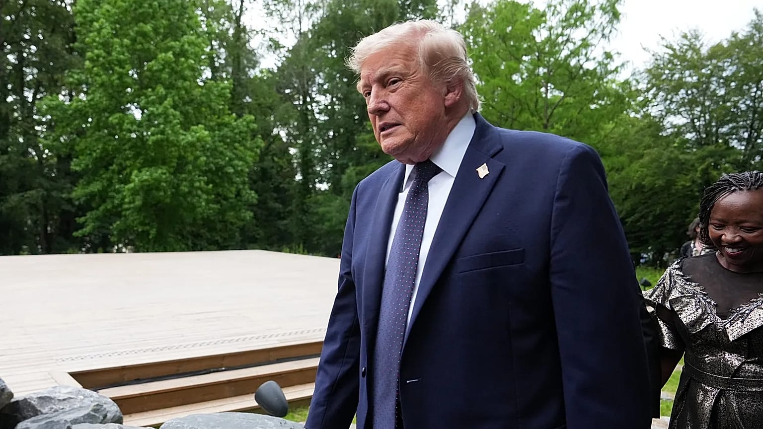 Donald Trump a G7-csúcstalálkozón 