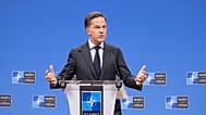 Mark Rutte, s’exprime lors d’une conférence de presse pré-ministérielle au siège de l’OTAN à Bruxelles, mercredi 17 juin 2026.