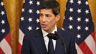 Federal Reserve Chairman Kevin Warsh speaks during his swearing-in in the East Room of the White House, Friday, 22 May 2026, in Washington. 