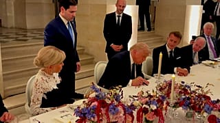 Watch: Moment Trump signs US-Iran agreement at Versailles