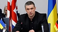 Ukraine's Defense Minister Mykhailo Fedorov speaks during a meeting of the Ukraine Defense Contact Group at NATO headquarters in Brussels, Thursday, Feb. 12, 2026
