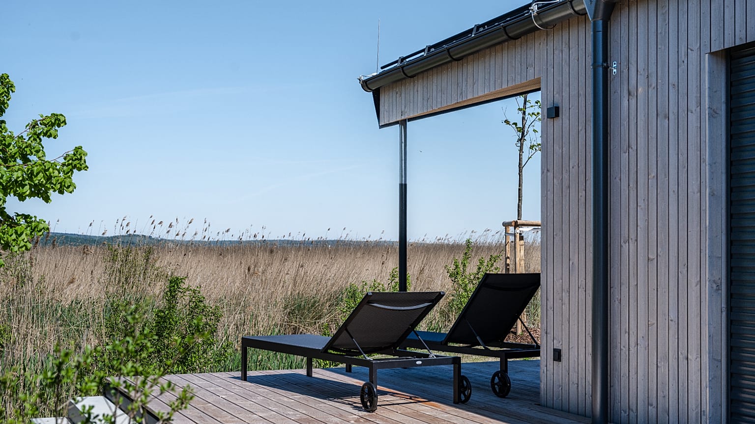 Neusiedl Gölü kıyısında tatil evi