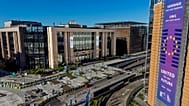 European Council buildings in Brussels, 8 April 2026.