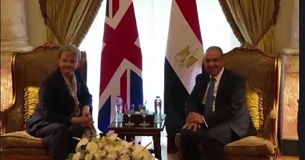 Egypt: Meeting between Badr Abdelatty and British Yvette Cooper | Africanews