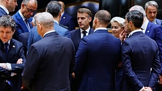 Leaders gather for a summit in Brussels