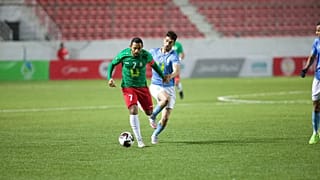 PFA image from a match at Faisal Al-Husseini Stadium in 2022