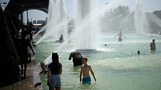Fontes do Trocadero em Paris