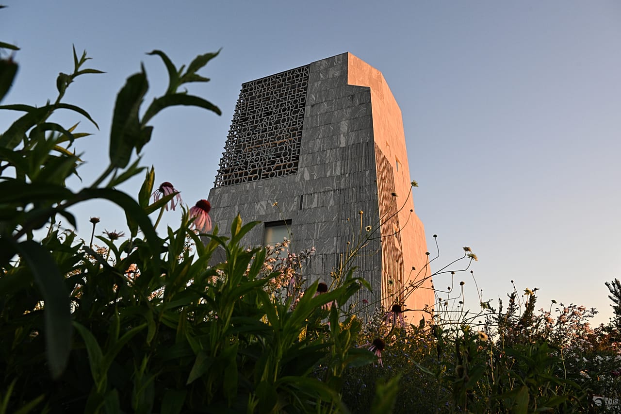 The Obama Presidential Center, seen ahead of the dedication ceremony, 18 June 2026.