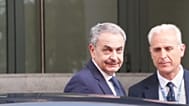 José Luis Rodríguez Zapatero, a su entrada a los juzgados de la Audiencia Nacional el 17 de junio de 2026