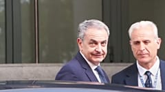 José Luis Rodríguez Zapatero, a su entrada a los juzgados de la Audiencia Nacional el 17 de junio de 2026