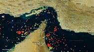 Timelapse video shows ships moving through the Strait of Hormuz since reopening