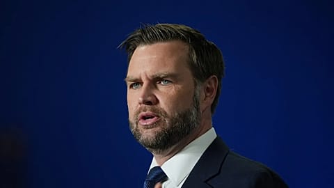 Vice President JD Vance speaks in Bethpage, N.Y., Wednesday, June 17, 2026.
