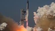 Φωτογραφία αρχείου - Ο πύραυλος Starship της SpaceX απογειώνεται σε δοκιμαστική πτήση από το Starbase στο Τέξας, Παρασκευή 22 Μαΐου 2026.