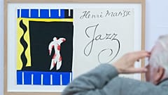 'Jazz' (1947, The Clown) in the Henri Matisse exhibition 'My curved lines are not crazy' in the Avantgarde Art’s Centre in Apolda, Germany