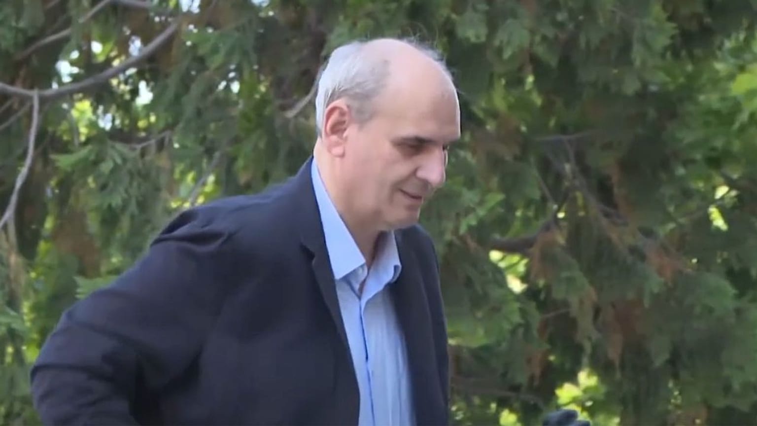 Juan Carlos Barrabés, a su entrada para una comparecencia judicial