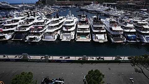 Italy's Andrea Kimi Antonelli steers his Mercedes during the Formula One Monaco Grand Prix race at the Monaco racetrack, 7 June 2026