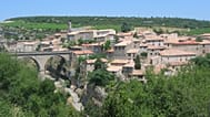 FILE: This July 2007 photo shows a view of the Cathar city of Minerve in southern France. 