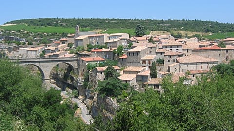 FILE: This July 2007 photo shows a view of the Cathar city of Minerve in southern France. 