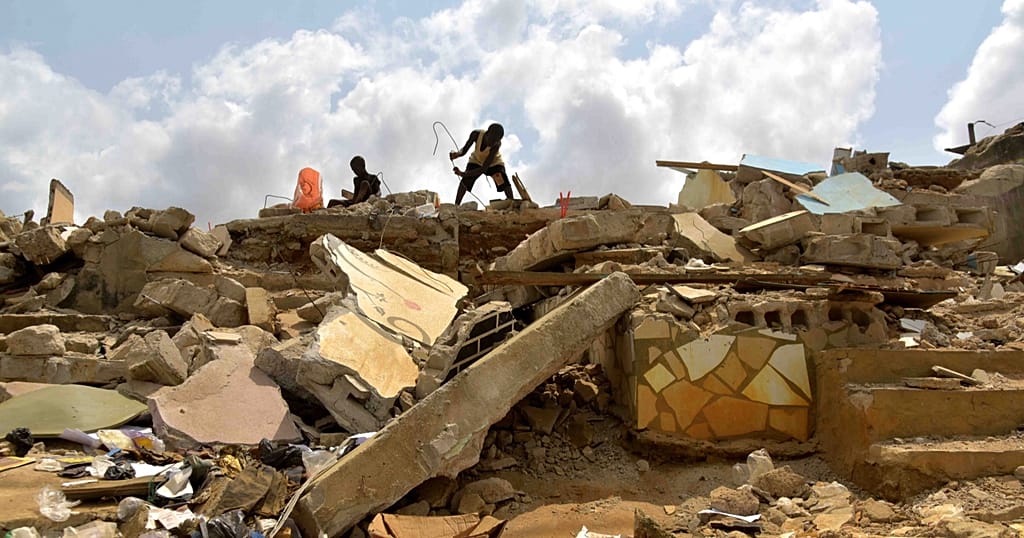 Ivory Coast police arrest man over murky Abidjan homes demolition